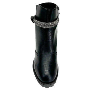 Bota Moleca Salto Alto Tratorado