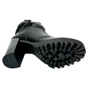 Bota Moleca Salto Alto Tratorado
