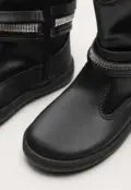 Bota Infantil Molekinha Hotfix Preta